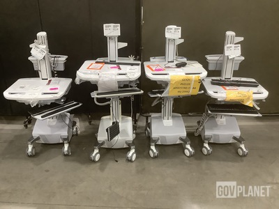 (4) Hospital Carts
