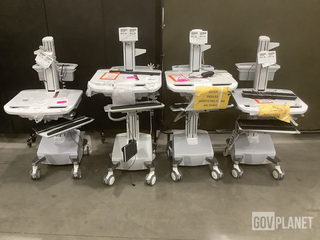 (4) Hospital Carts
