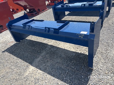 2025 Kit Containers QT-SP-8-23 96 in Skid Steer Snow Pusher (Unused)
