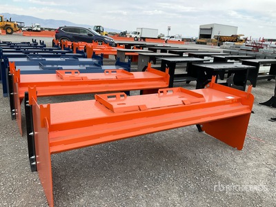 2025 Kit Containers QT-SP-8-23 Skid Steer Snow Pusher (Unused)