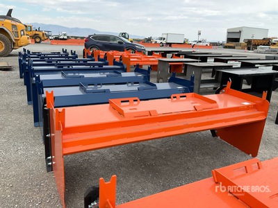 2025 Kit Containers QT-SP-8-23 Skid Steer Snow Pusher (Unused)