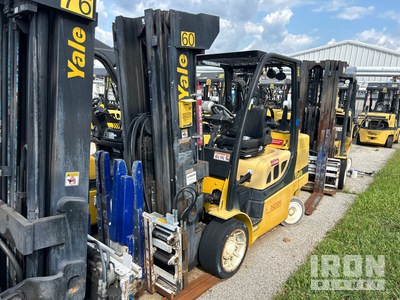 2015 Yale GC080VXNGSQ094 4950 lb Cushion Tire Forklift (Inoperable)
