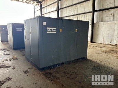 2003 Atlas Copco GR200 Skid-Mounted Air Compressor