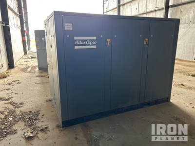 2003 Atlas Copco GA110 Skid-Mounted Air Compressor