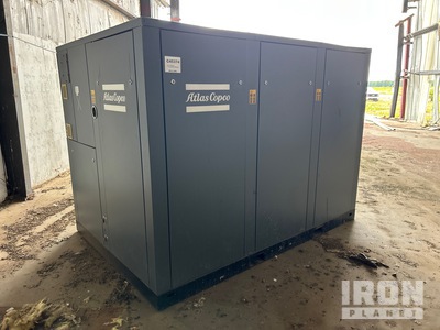 2003 Atlas Copco GR200 Skid-Mounted Air Compressor
