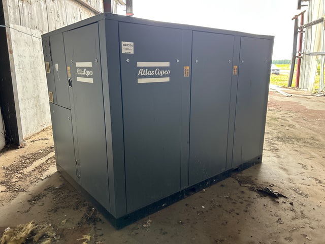 2003 Atlas Copco GR200 Skid-Mounted Air Compressor