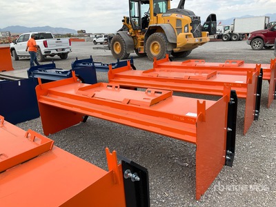 2025 Kit Containers QT-SPE-8-23 Skid Steer Snow Pusher (Unused)