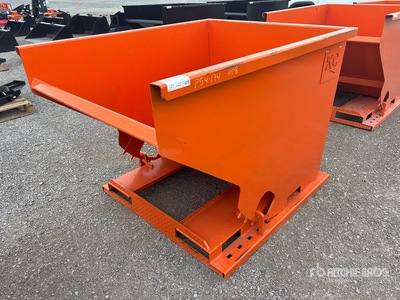 2025 Kit Containers 2YFT-SDH 63 in 2 cyd Self-Dumping Hopper (Unused)