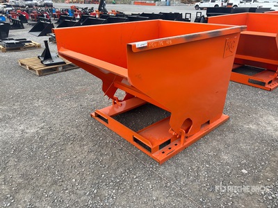 2025 Kit Containers 2YFT-SDH 67 in 2 cyd Self-Dumping Hopper (Unused)