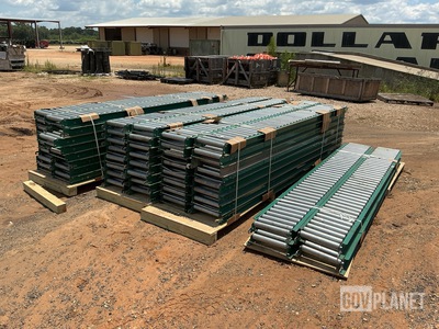 (52) Automated Conveyor Systems MIL-C-11218 Steel Gravity Roller Conveyors