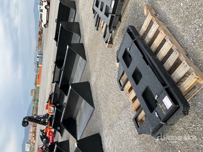 2025 Kit Containers QT-45-FF-42 Skid Steer Forks (Unused)