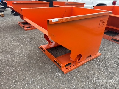 2025 Kit Containers 2YFT-SST 63 in Skid Steer Dump Hopper (Unused)