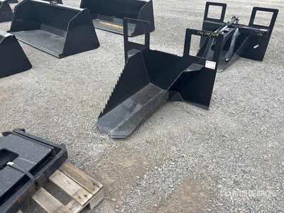 2025 Kit Containers QT-TS-40 48 in Skid Steer Tree Shear (Unused)