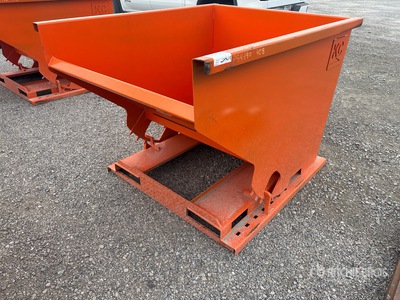 2025 Kit Containers 2YFT-SDH 63 in 2 cyd Self-Dumping Hopper (Unused)