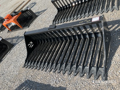 2025 Kit Containers QT-SB-H76-V3 Skid Steer Screening Bucket (Unused)