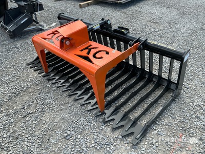 2025 Kit Containers QT-SG-S76-V3 Skid Steer Grapple (Unused)