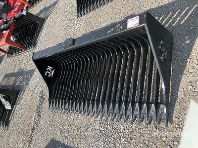2025 Kit Containers QT-SB-H72-F Skid Steer Screening Bucket (Unused)