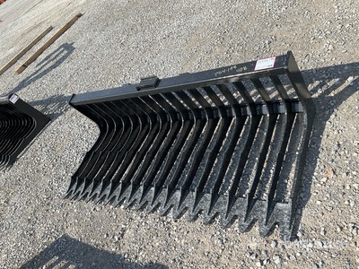 2025 Kit Containers QT-SB-L76-V3 Skid Steer Screening Bucket (Unused)