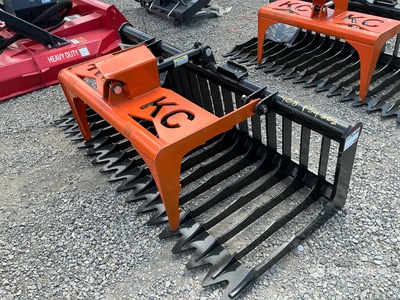 2025 Kit Containers QT-SG-S76-V3 Skid Steer Grapple (Unused)