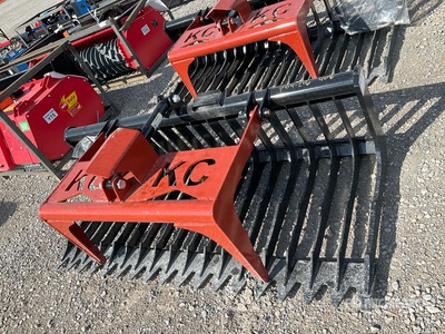 2025 Kit Containers QT-SG-S76-V3 Skid Steer Grapple (Unused)