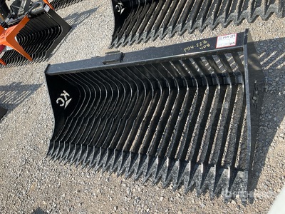 2025 Kit Containers QT-SB-H76-V3 Skid Steer Screening Bucket (Unused)