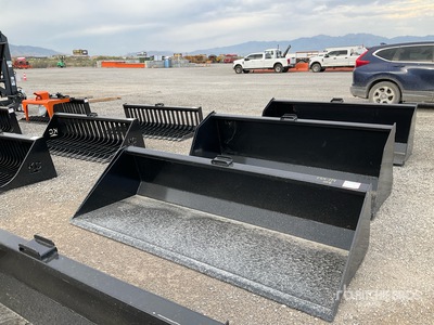 2025 Kit Containers QT-DB-S90 Skid Steer Bucket (Unused)