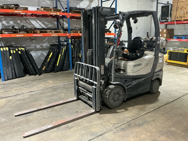2021 Crown 1000-50 4700 lb Cushion Tire Forklift