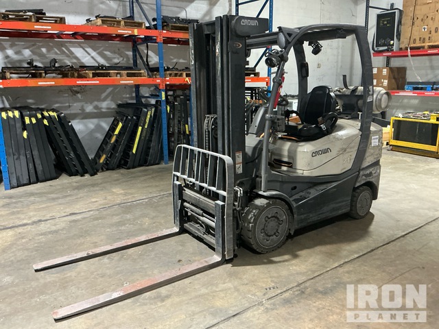 2021 Crown 1000-50 4700 lb Cushion Tire Forklift