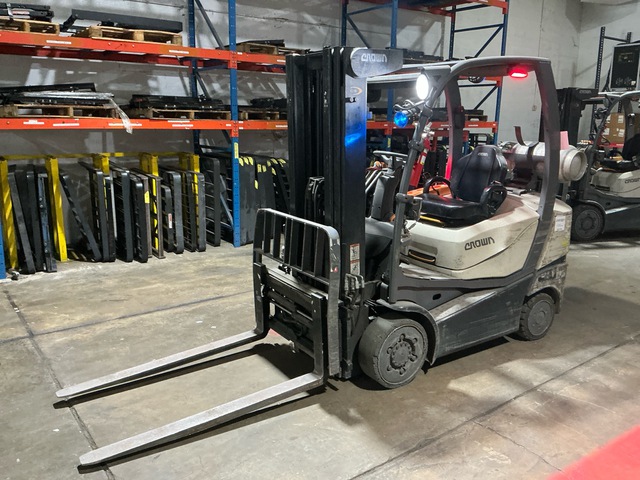 2021 Crown 1000-50 4700 lb Cushion Tire Forklift