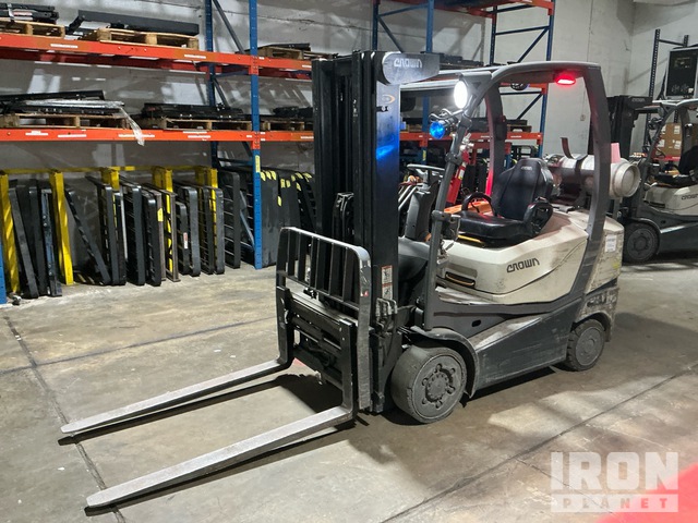2021 Crown 1000-50 4700 lb Cushion Tire Forklift