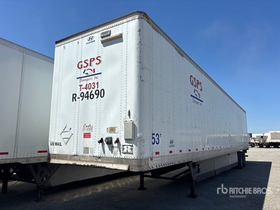 2008 Hyundai 53 ft T/A Van Trailer