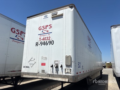 2007 Hyundai 53 ft x 96 in T/A Remorque fourgon