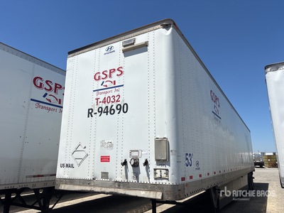 2007 Hyundai 53 ft x 96 in T/A Van Trailer