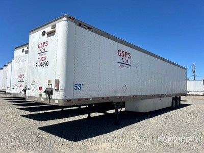 2012 Great Dane 53 ft x 102 in T/A Van Trailer