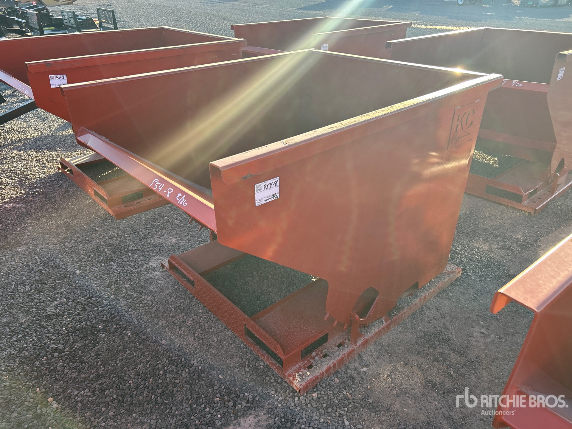2025 Kit Containers 2YFT-SDH 5 ft 2 in 2 cyd Self-Dumping Hopper (Unused)