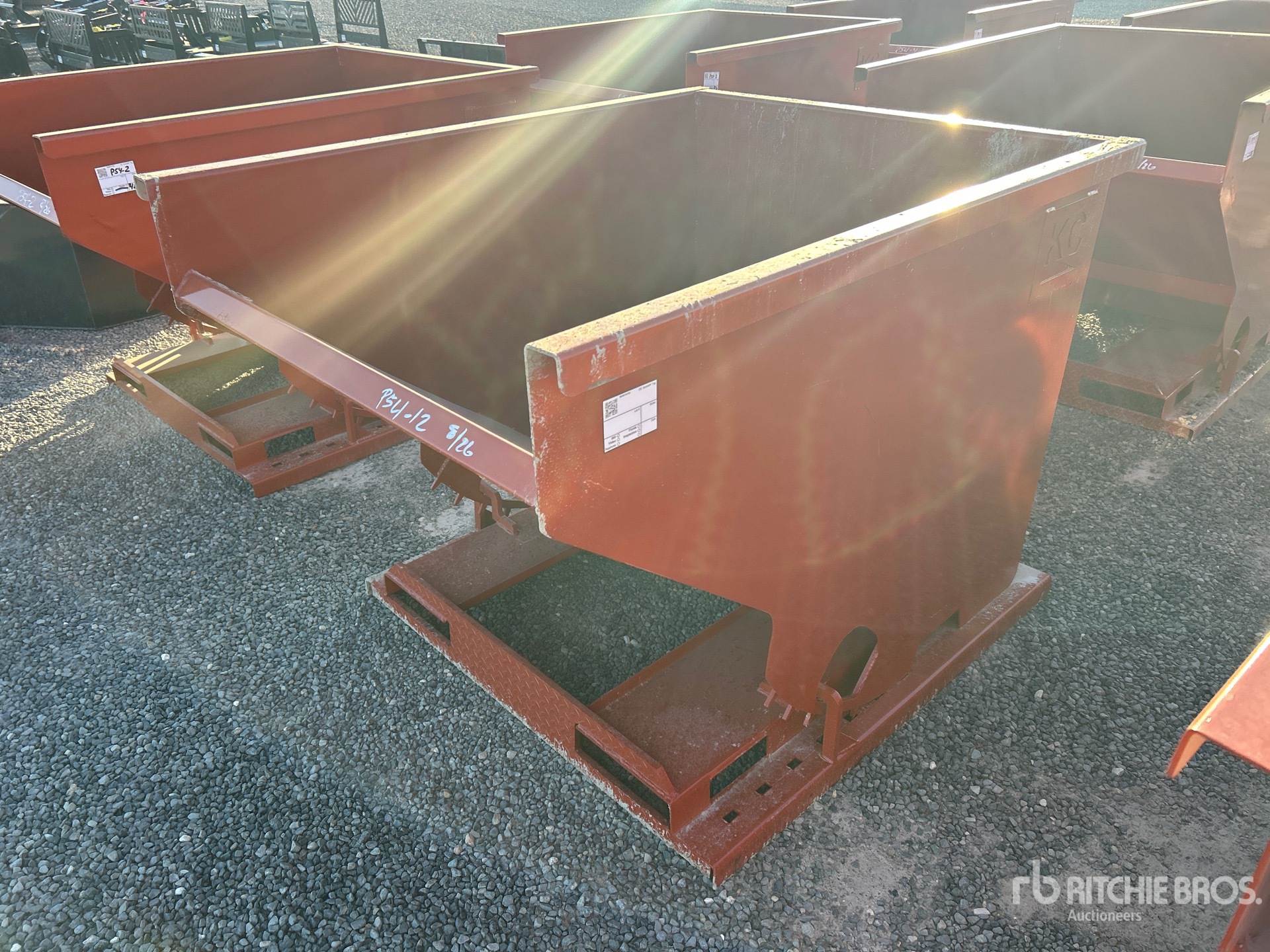 2025 Kit Containers 2YFT-SDH 5 ft 2 in 2 cyd Self-Dumping Hopper (Unused)