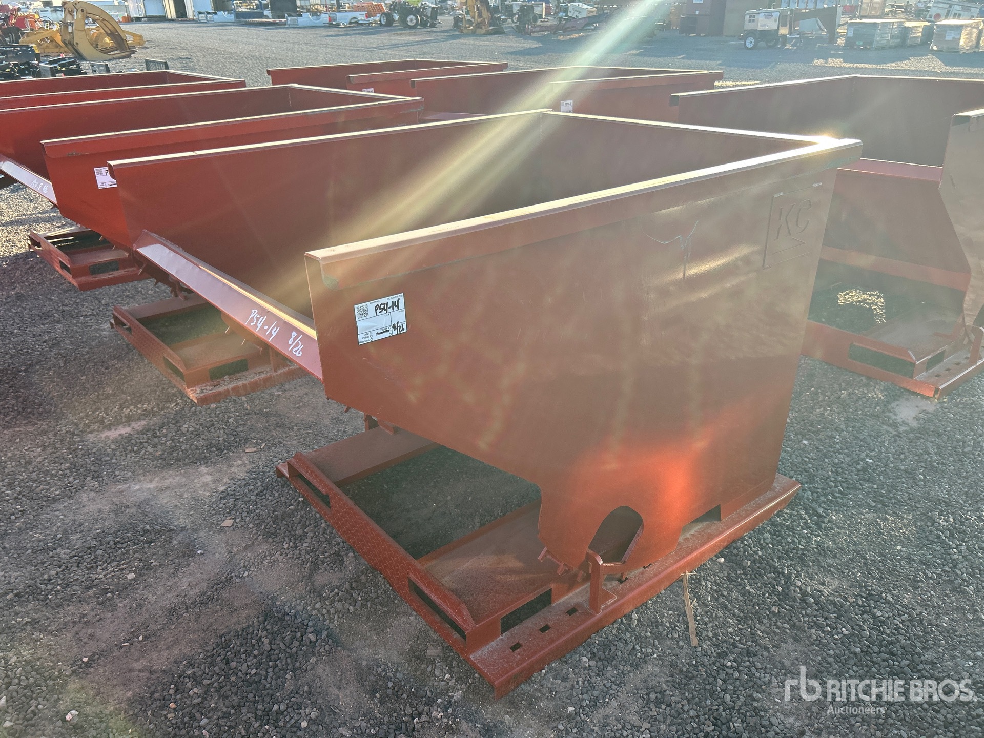 2025 Kit Containers 2YFT-SDH 5 ft 2 in 2 cyd Self-Dumping Hopper (Unused)