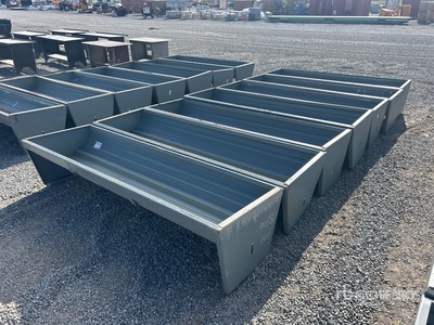 Quantity of (7) 2025 Kit Containers CF-90-V2025 Livestock Feeder (Unused)