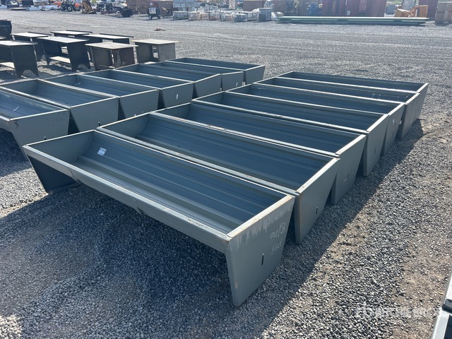 Quantity of (7) 2025 Kit Containers CF-90-V2025 Livestock Feeder (Unused)