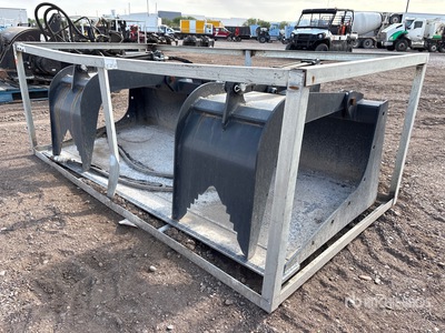 2023 Wolverine GB-11-72W 72 in Cleanup Benne avec Grappin pour chargeuse à différentiel