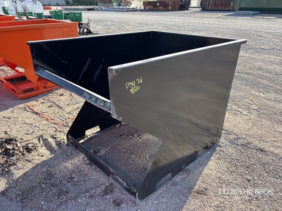 2025 Kit Containers 2YFT-SST Skid Steer Dump Hopper (Unused)