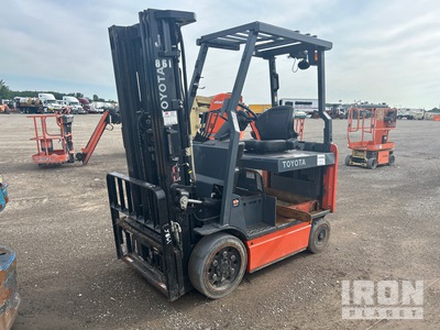 2017 Toyota 8FBCHU25 4300 lb Electric Forklift