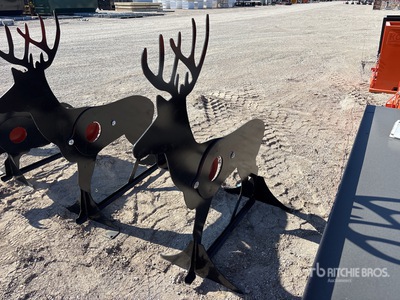 2025 Kit Containers AR500ATDEER Shooting Target (Unused)