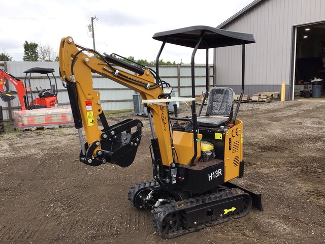 2026 CFG H13R Mini Excavator - Unused
