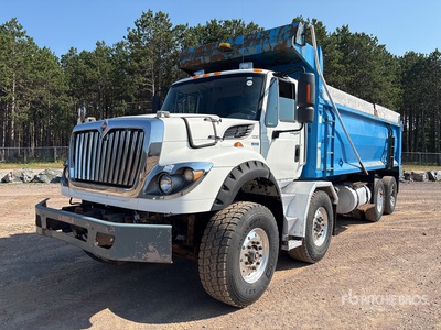 2012 International 7600 8x4 Twin-Steer T/A Dump Truck