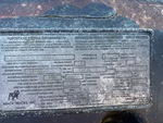 Engine with Emission Label