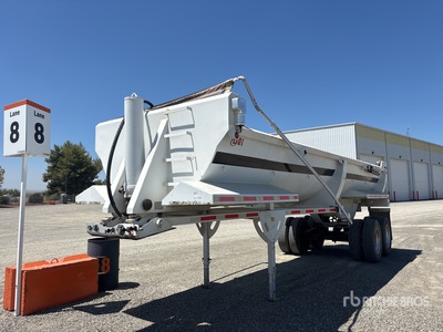 2018 Puma Trailer 28 ft T/A End Dump Trailer