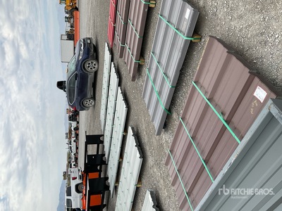 Quantity of 2025 Kit Containers Steel R Panels (Unused)