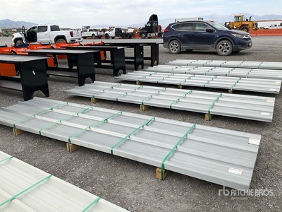 Quantity of 2025 Kit Containers Steel R Panels (Unused)