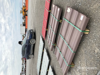 Quantity of 2025 Kit Containers Steel R Panels (Unused)